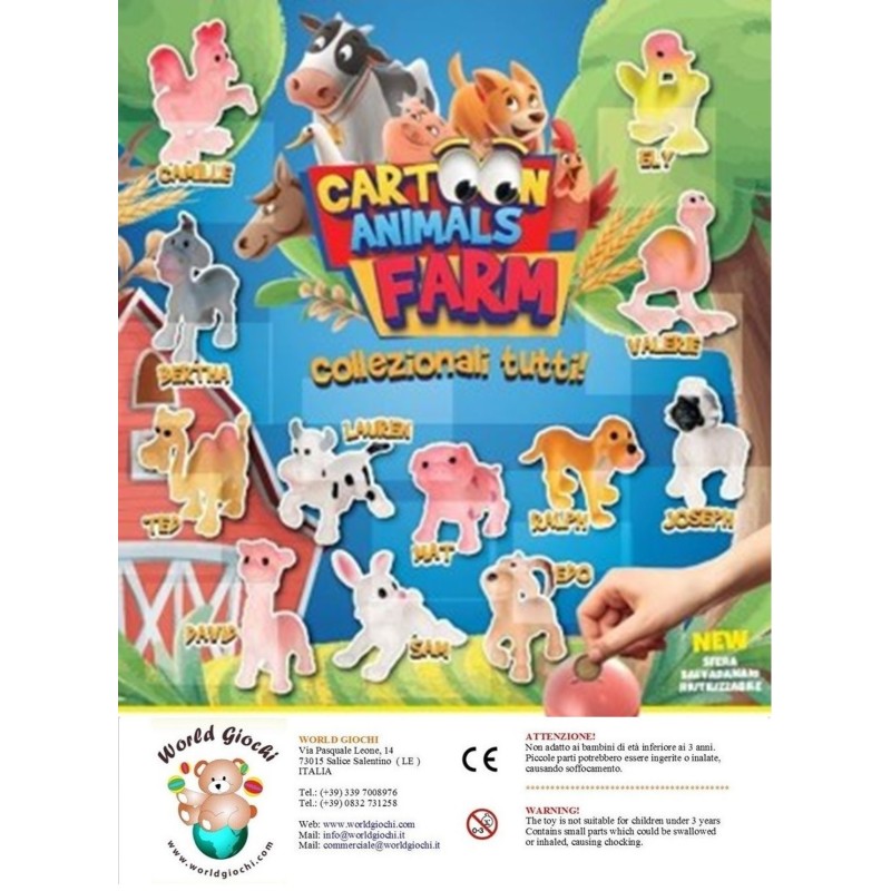 cartoon animals farm